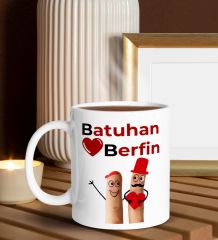 BK Gift Sevgiliye Özel Kupa ve Nutella 400gr. Hediye Seti, Sevgiliye Hediye, Sevgililer Günü Hediye, Doğum Günü Hediyesi-8