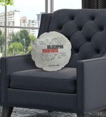 Kişiye Özel İsimli Bilgisayar Mühendisi Tasarımlı Dekoratif Kırlent Yastık-2