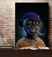 Bk Gift Fantastic Tasarımlı Kanvas Tablo-7 70X100CM Ev Dekorasyonu, Ev Hediyesi