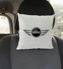 BK Gift Mini Tasarımlı Kare Araç Koltuk Yastığı-1