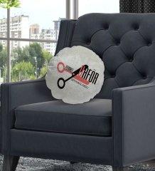 Kişiye Özel İsimli Bayan Kuaförü Tasarımlı Dekoratif Kırlent Yastık-1