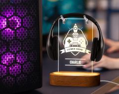 BK Gift Kişiye Özel İsimli Gamer Tasarımlı Led Lamba-7, Gece Lambası, Ev Dekorasyonu, Işıklı Pleksi Biblo