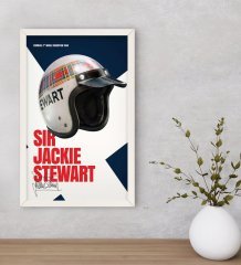 BK Gift Formula 1 Tasarımlı Dekoratif Ahşap Beyaz Çerçeveli Tablo-5
