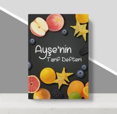 Kişiye Özel İsimli Mutfak Tarif Defteri-4