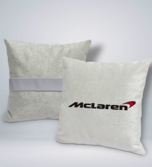 BK Gift McLaren Tasarımlı Kare Araç Koltuk Yastığı-1