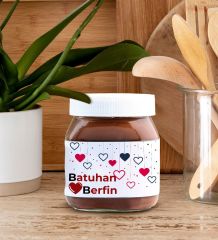 BK Gift Sevgiliye Özel Kupa ve Nutella 400gr. Hediye Seti, Sevgiliye Hediye, Sevgililer Günü Hediye, Doğum Günü Hediyesi-3
