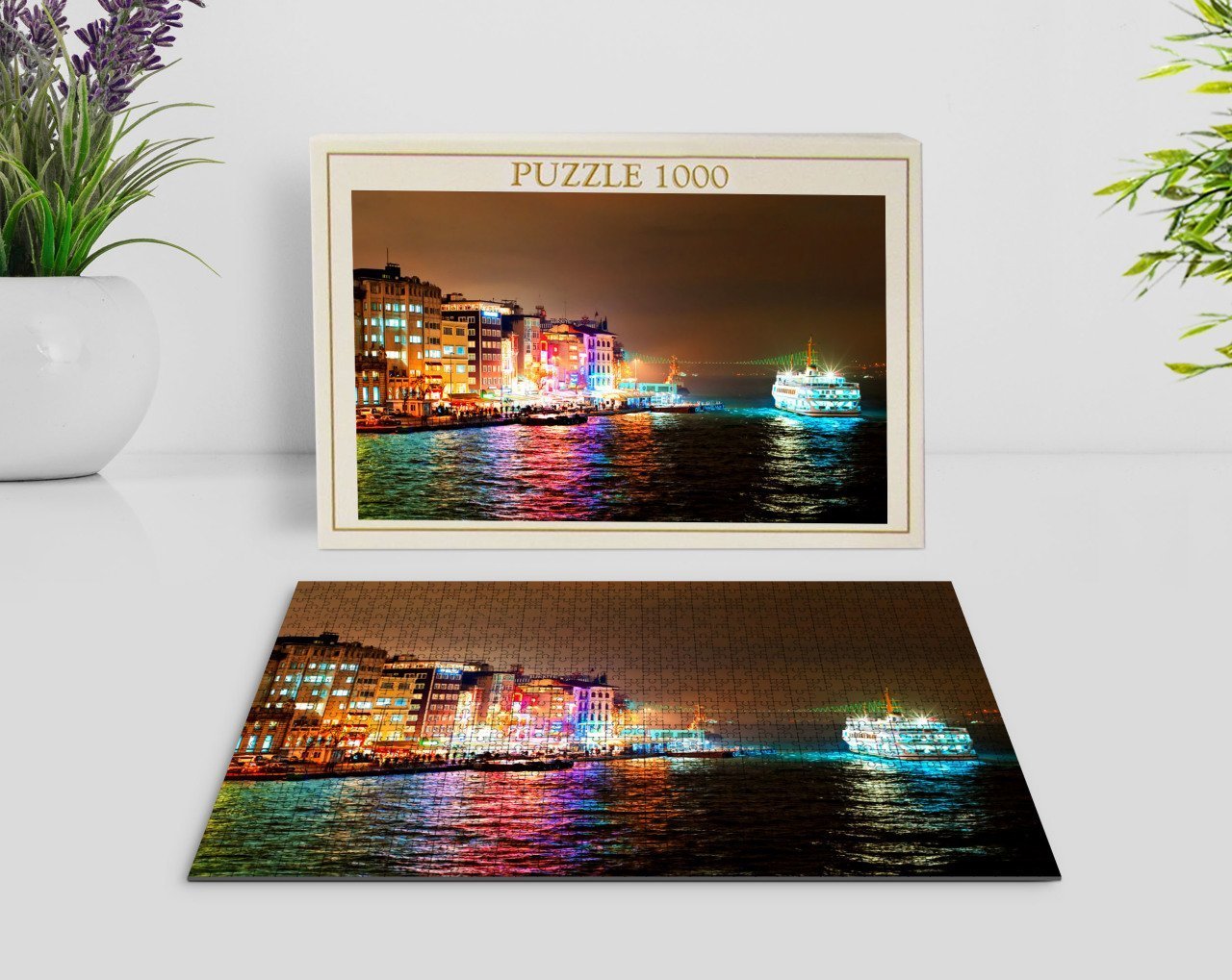 BK Home İstanbul 1000 Parça Profesyonel Puzzle-14