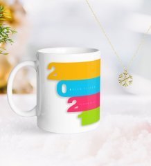 BK Gift Kişiye Özel 2023 Mutlu Yıllar Kupa ve Kar Tanesi Kolye-12
