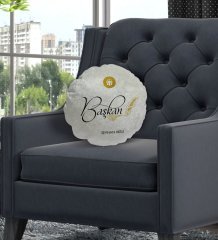Kişiye Özel İsimli Başkan Tasarımlı Dekoratif Kırlent Yastık-3