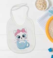 BK Kids Kişiye Özel İsimli Bebek Mama Önlüğü - Model 5
