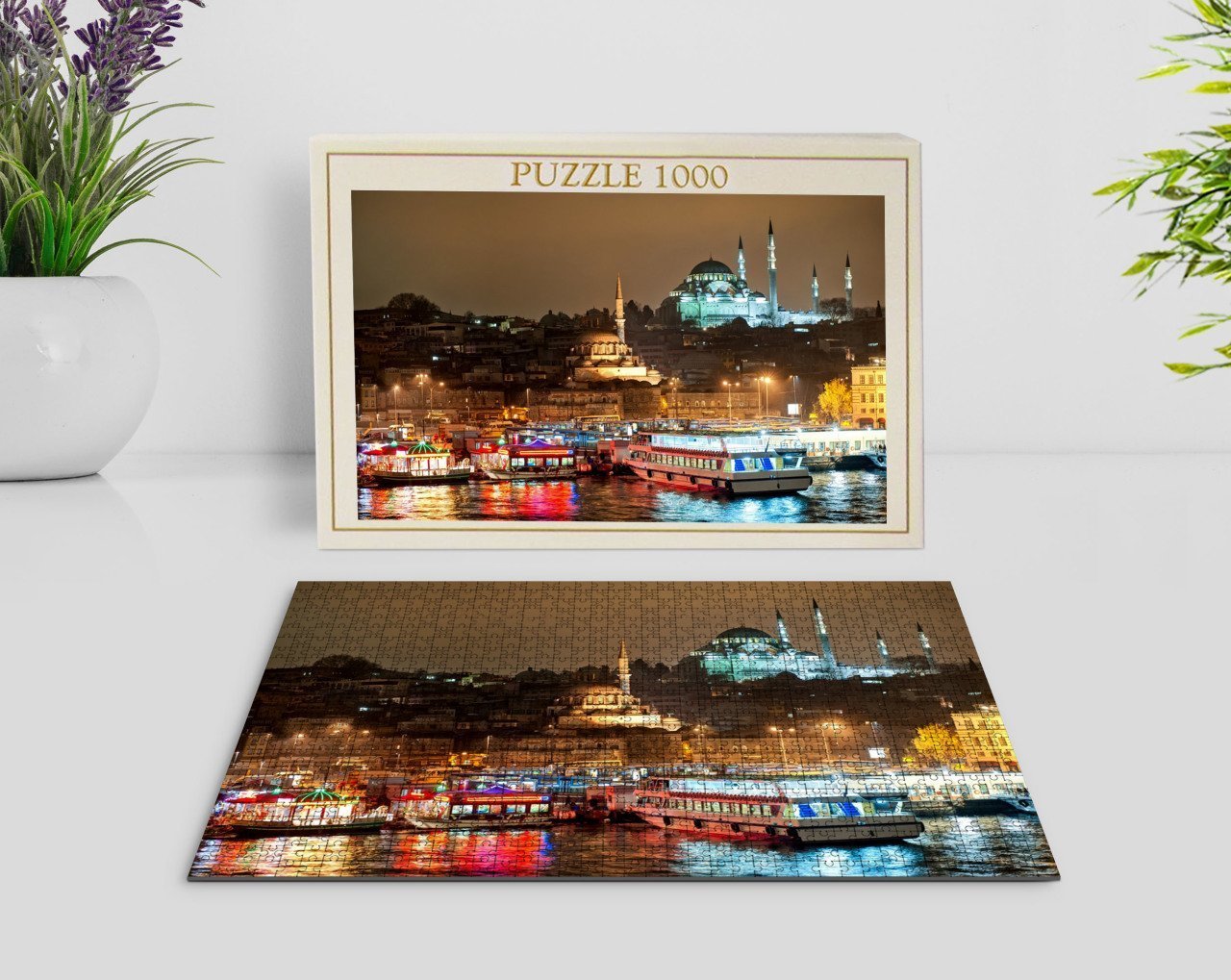 BK Home İstanbul 1000 Parça Profesyonel Puzzle-12