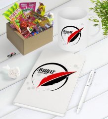 Kişiye Özel Avukat Nostaljik Lezzetler Defter Kalem Kupa Hediye Seti-13