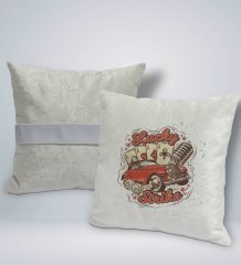 BK Gift Lucky Strike Tasarımlı Kare Araç Koltuk Yastığı-1