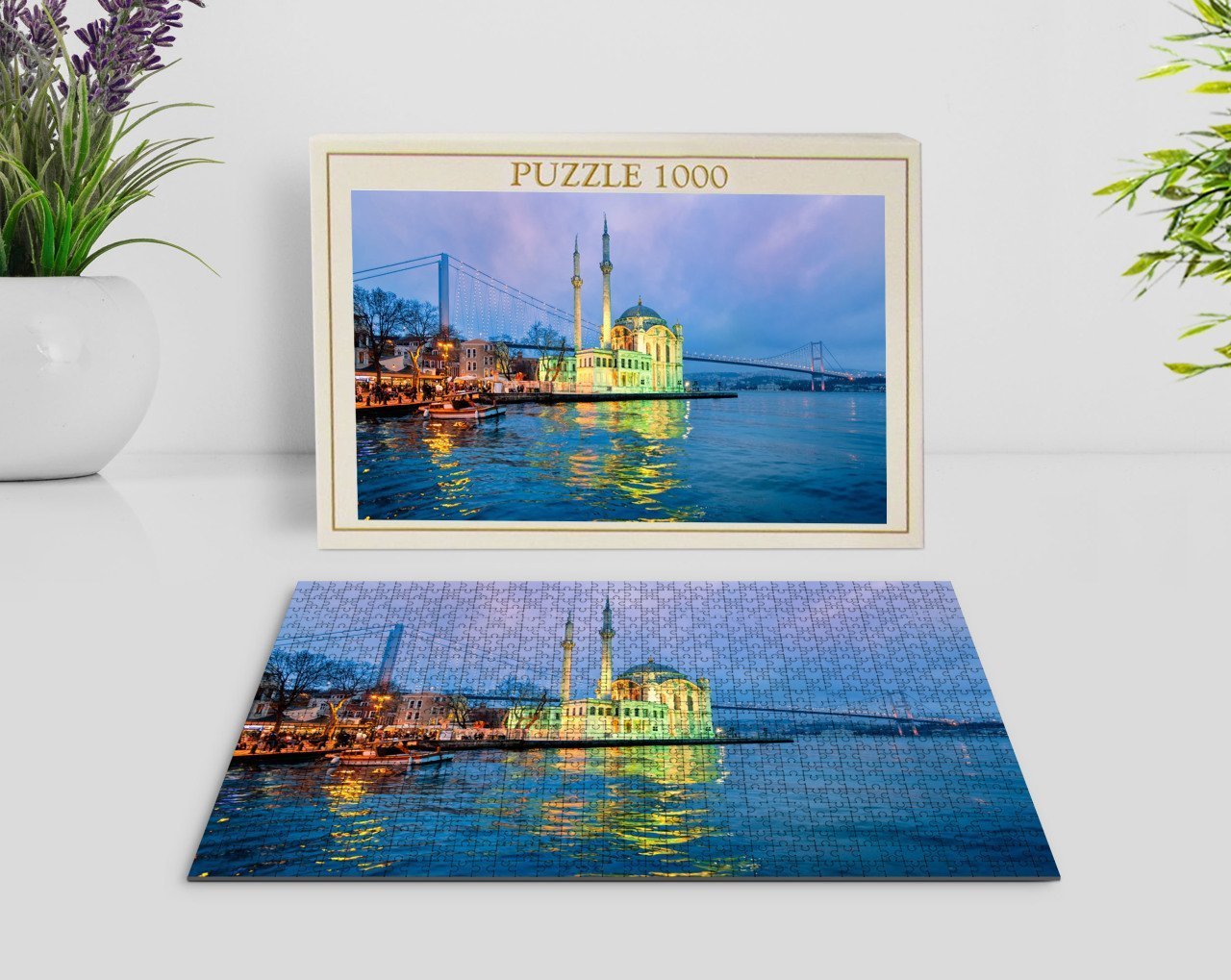 BK Home İstanbul 1000 Parça Profesyonel Puzzle-11