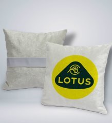 BK Gift Lotus Tasarımlı Kare Araç Koltuk Yastığı-1