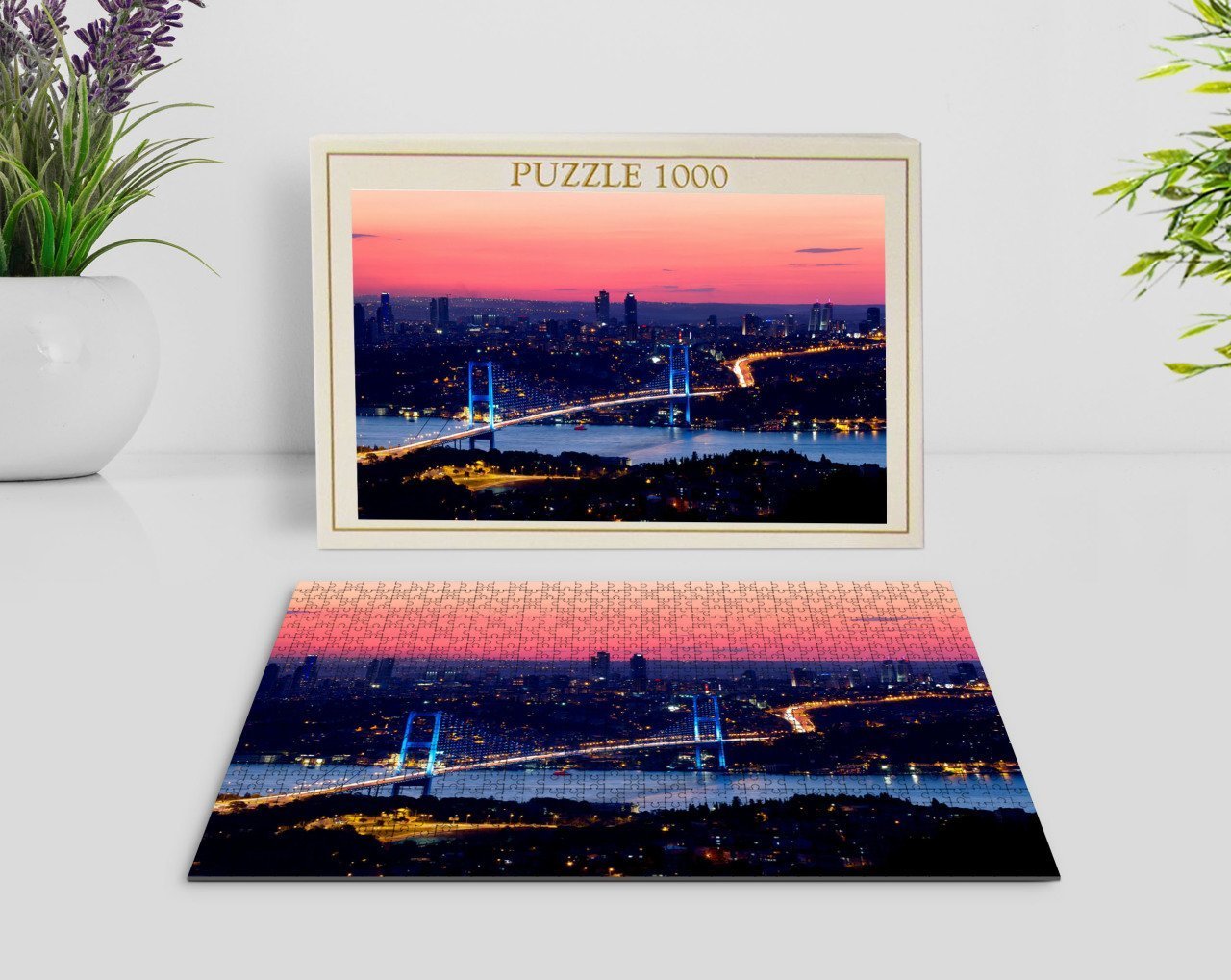 BK Home İstanbul 1000 Parça Profesyonel Puzzle-7