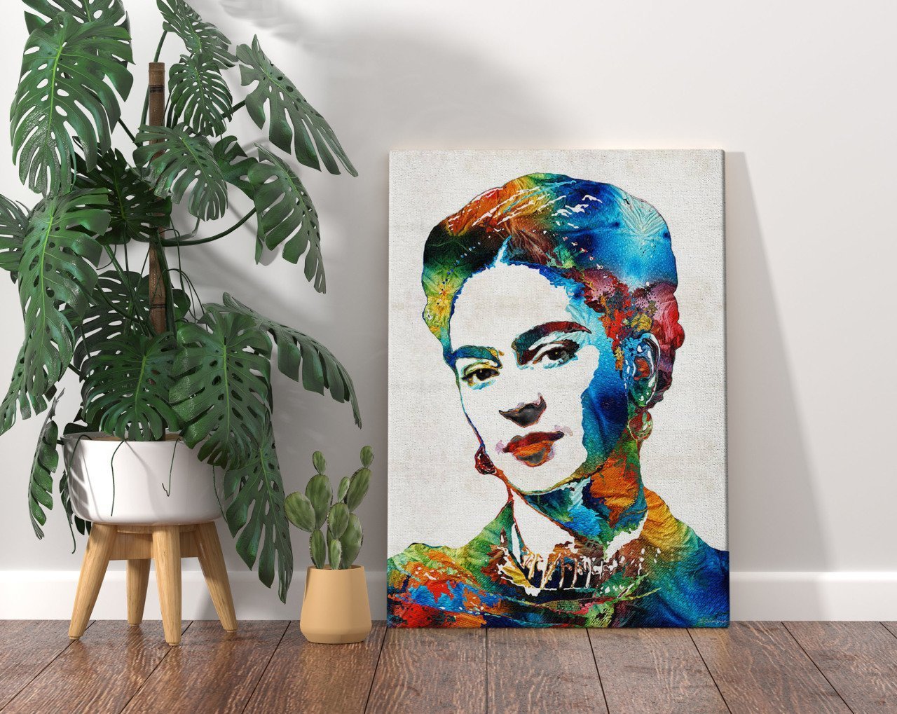 BK Home Frida Kahlo Tasarımlı Kanvas Tablo 70x100cm-2