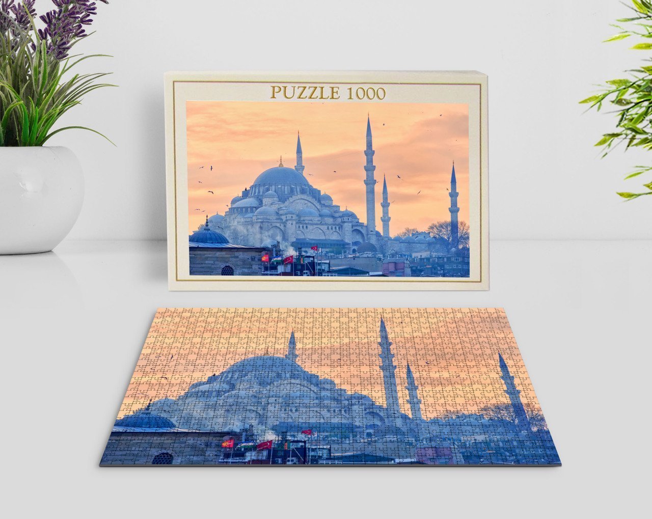 BK Home İstanbul 1000 Parça Profesyonel Puzzle-6