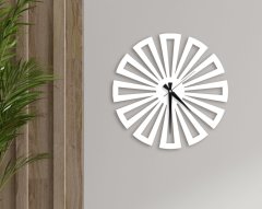BK Home Dekoratif 45cm Ahşap Duvar Saati-15