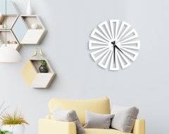 BK Home Dekoratif 45cm Ahşap Duvar Saati-15