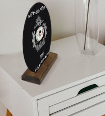 Kişiye Özel Yılın En İyi Babası Tasarımlı Ahşap Plak-1