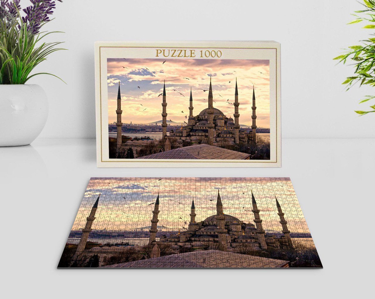 BK Home İstanbul 1000 Parça Profesyonel Puzzle-4