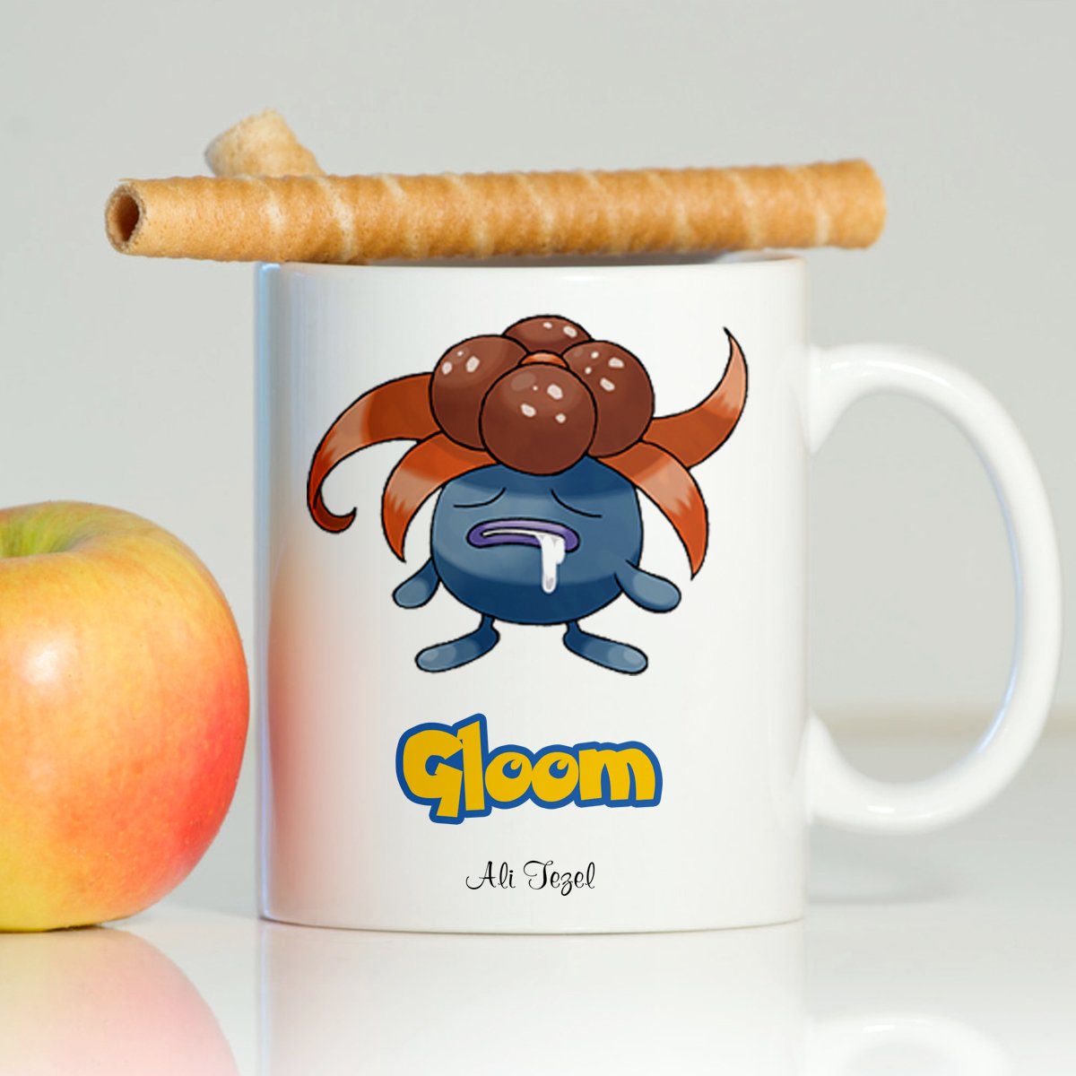 Kişiye Özel Pokemon Gloom Beyaz Kupa Bardak