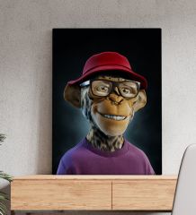 Bk Gift Fantastic Tasarımlı Kanvas Tablo-3 50X70CM Ev Dekorasyonu, Ev Hediyesi