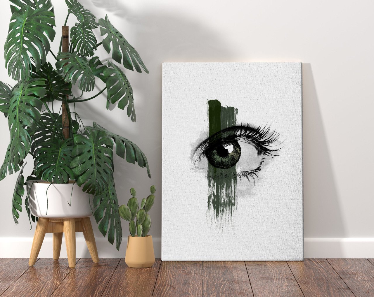 BK Home Eye See You Tasarımlı Kanvas Tablo 70x100cm-1