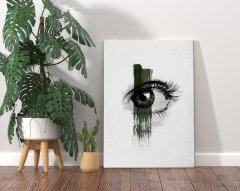 BK Home Eye See You Tasarımlı Kanvas Tablo 70x100cm-1