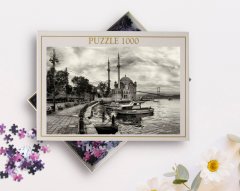 BK Home İstanbul Ortaköy 1000 Parça Profesyonel Puzzle-1