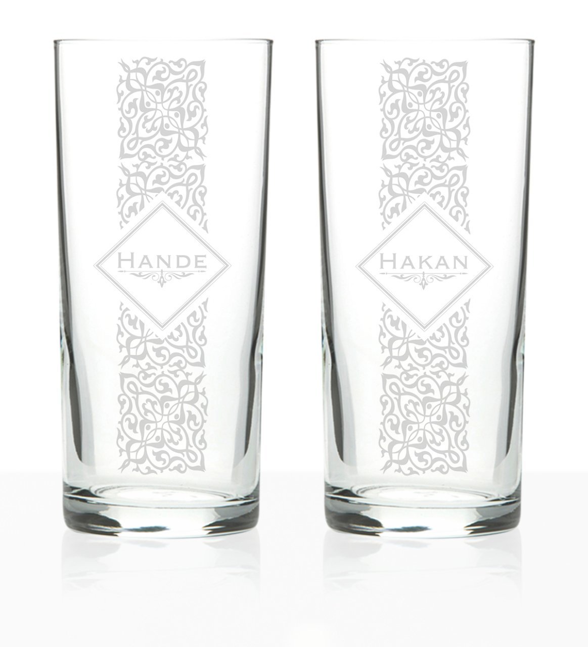 Kişiye Özel 2'li Rakı Bardağı Seti (Model 16)