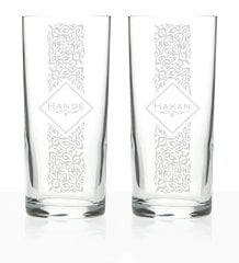 Kişiye Özel 2'li Rakı Bardağı Seti (Model 16)