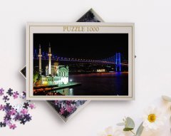 BK Home İstanbul Manzara 1000 Parça Profesyonel Puzzle-26