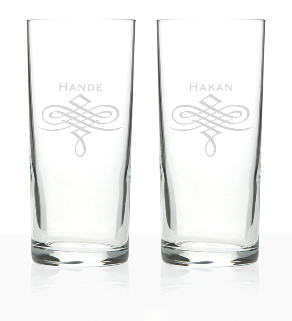 Kişiye Özel 2'li Rakı Bardağı Seti (Model 15)