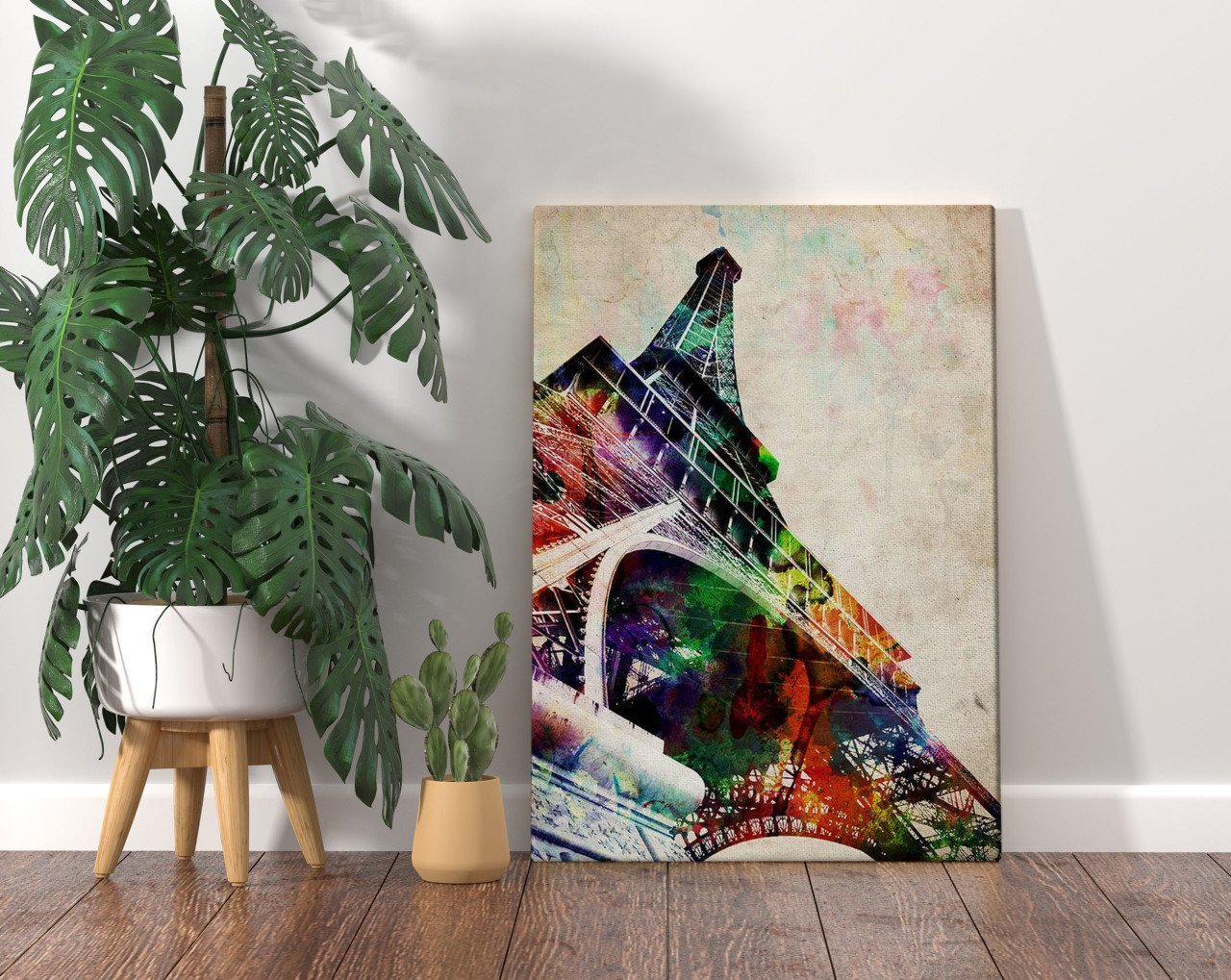 BK Home Eiffel Tower Tasarımlı Kanvas Tablo 70x100cm-1