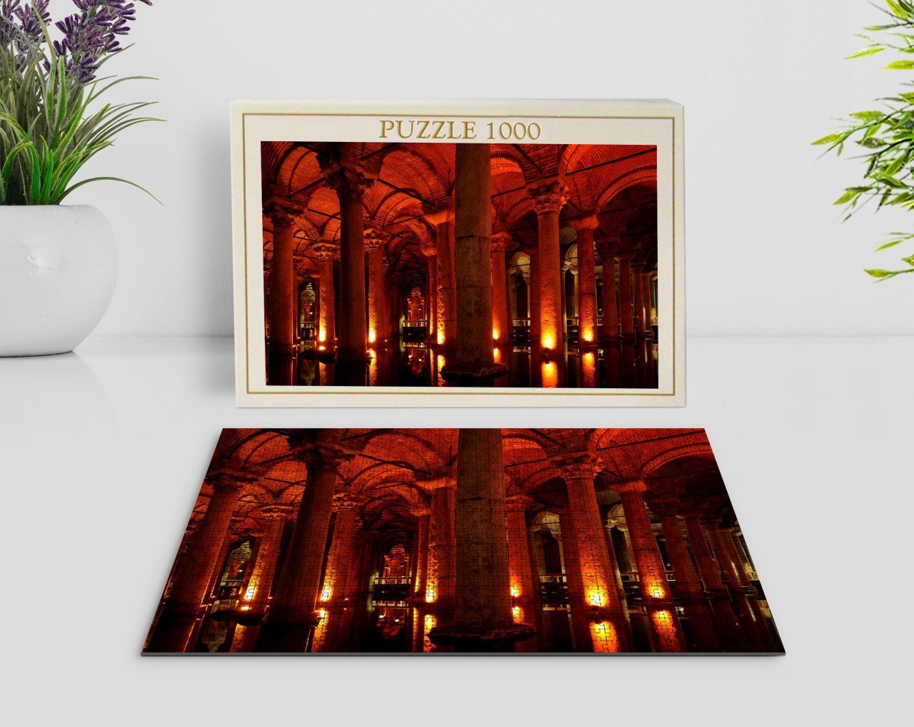 BK Home İstanbul Manzara 1000 Parça Profesyonel Puzzle-24