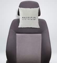BK Gift Iveco Tasarımlı Kare Araç Koltuk Yastığı-1