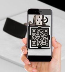 Kişiye Özel Videolu QR Kod Benzinli Çakmak