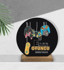 Kişiye Özel En İyi Oyuncu Tasarımlı Ahşap Plak-3