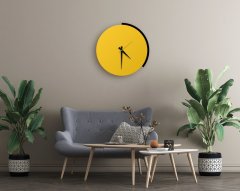 BK Home Dekoratif 45cm Ahşap Duvar Saati-2