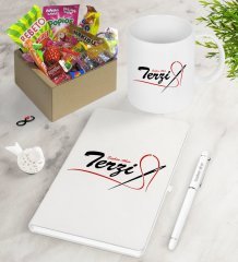 Kişiye Özel Terzi Nostaljik Lezzetler Defter Kalem Kupa Hediye Seti-1