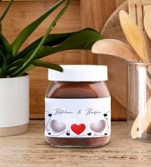 BK Gift Sevgiliye Özel İsimli Nutella 400gr., Sevgiliye Hediye, Sevgililer Günü Hediye, Doğum Günü Hediyesi-2