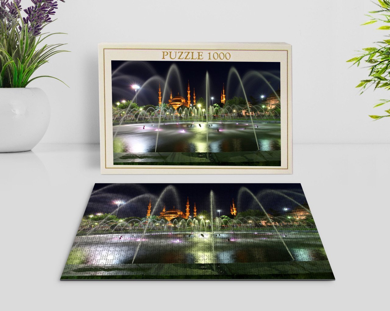 BK Home İstanbul Manzara 1000 Parça Profesyonel Puzzle-19