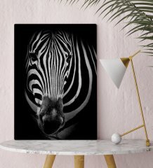 BK Home Zebra Tasarımlı Kanvas Tablo 30x50cm-1
