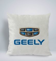 BK Gift Geely Tasarımlı Kare Araç Koltuk Yastığı-1