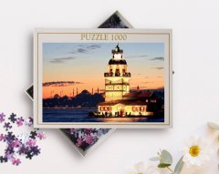 BK Home İstanbul Manzara 1000 Parça Profesyonel Puzzle-17