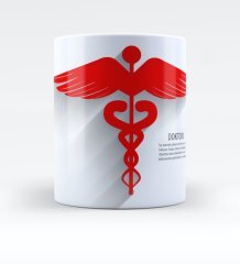 Kişiye Özel Mesleki Doktor Kupa Bardak - 5
