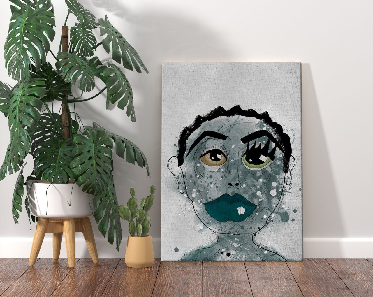 BK Home Corlina Tasarımlı Kanvas Tablo 70x100cm-1