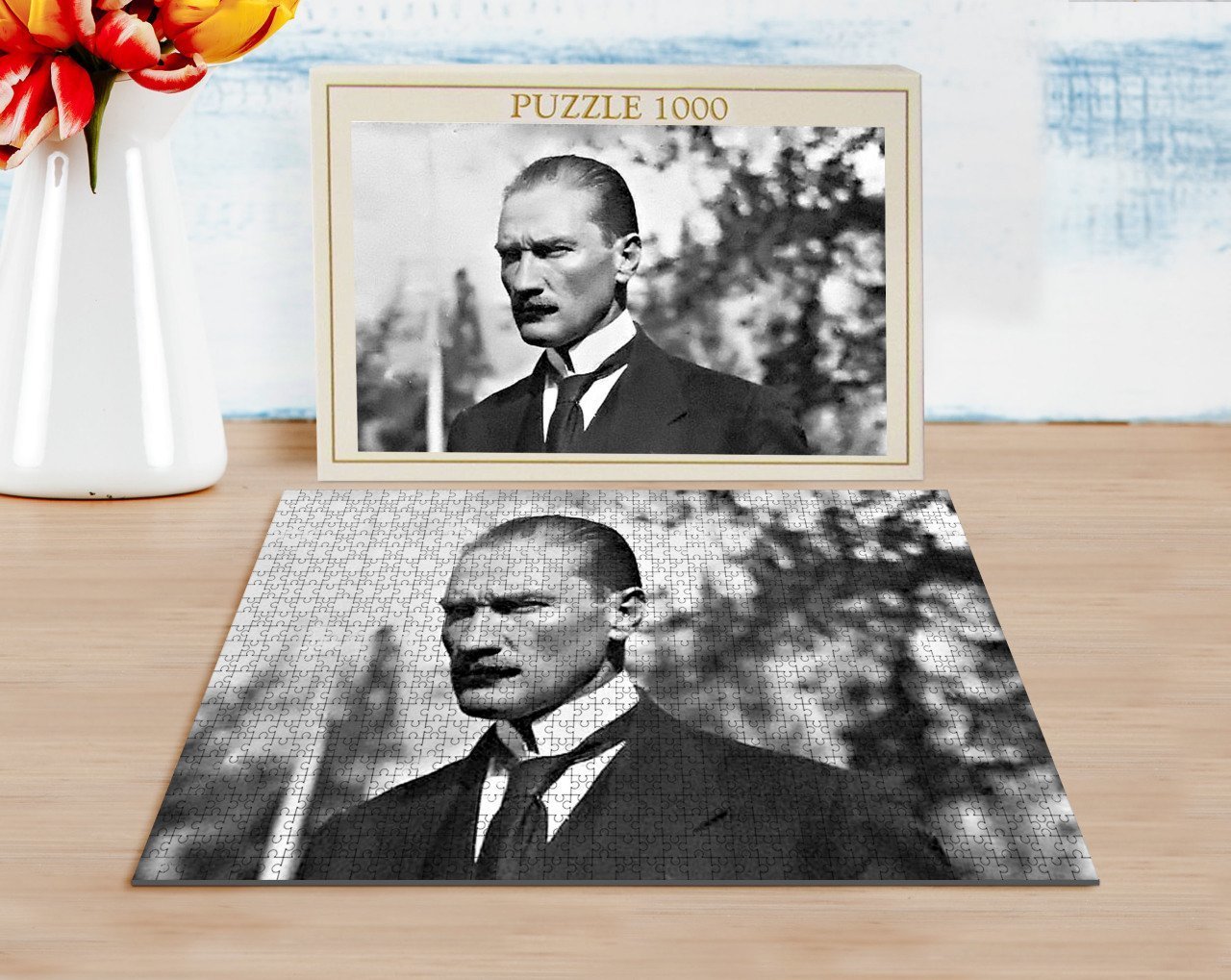 BK Home Atatürk Tasarımlı 1000 Parça Profesyonel Puzzle-51